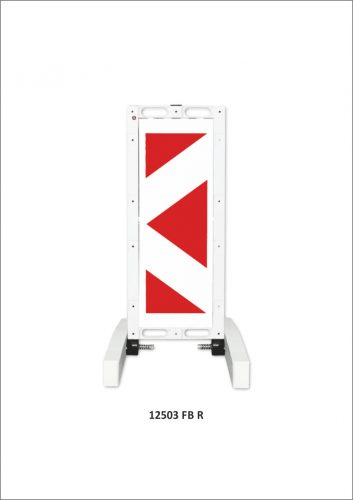 Összecsukható közlekedési jelzés - Foldable traffic sign barricade